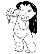 Lilo和Stitch 在线着色